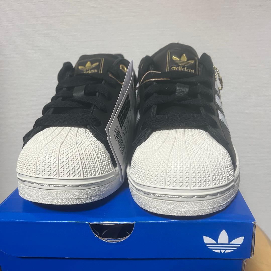 アディダス SUPERSTAR Ⅱ ブラック 25 新品KI0981