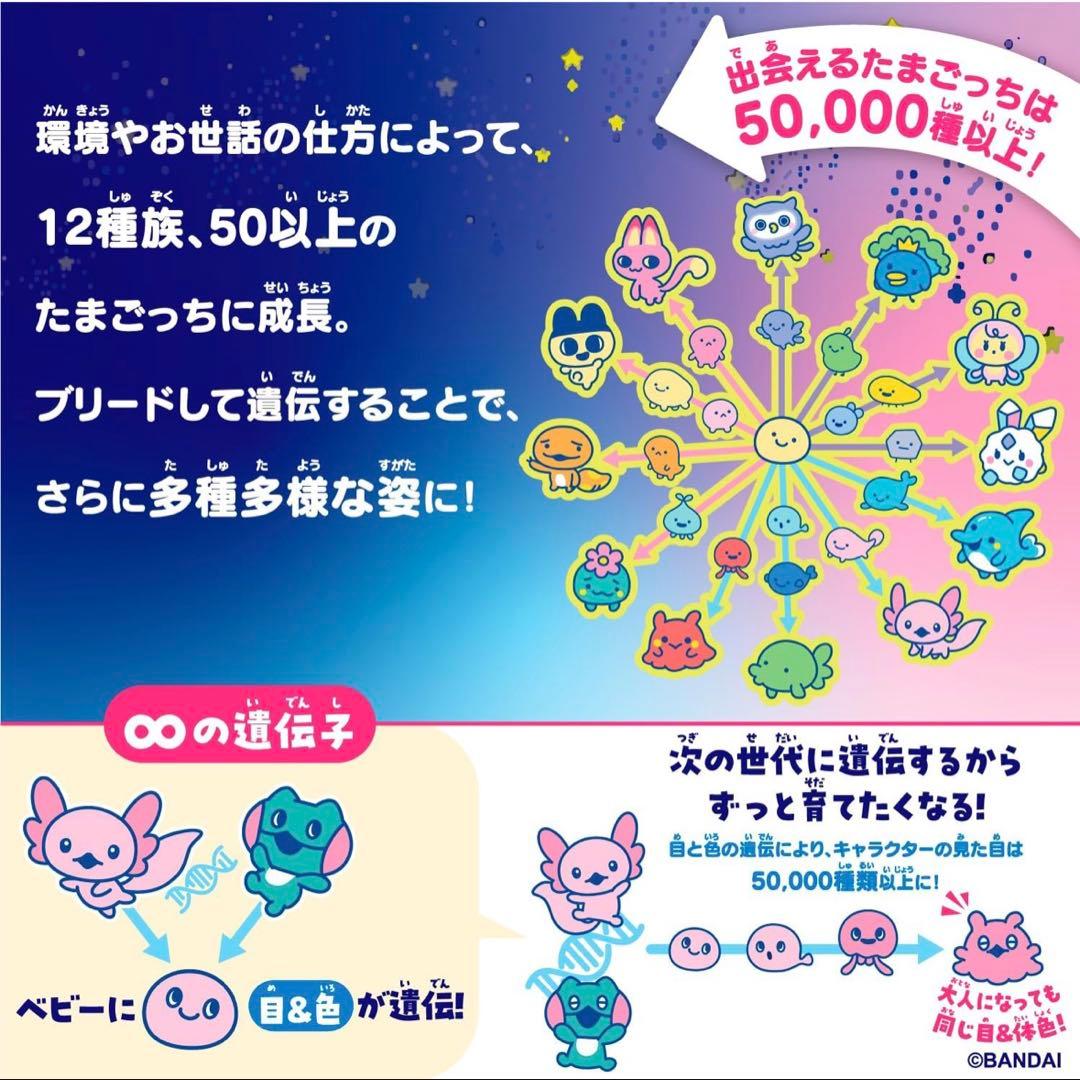 たまごっちパラダイス　パープルスカイ　専用保護ケース付！