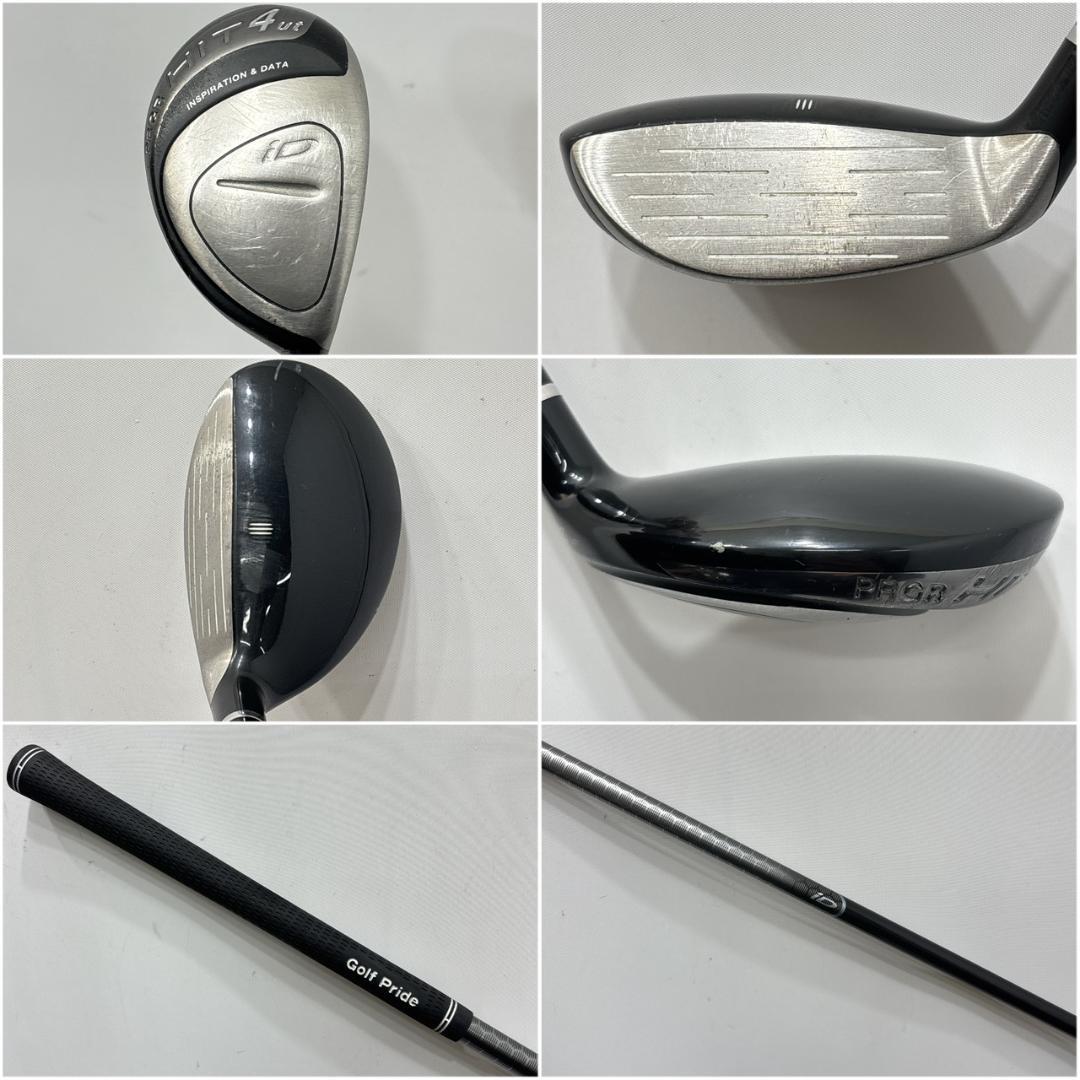 メンズ右利き初心者用　プロギア　PRGR　ゴルフクラブセット　W-2727