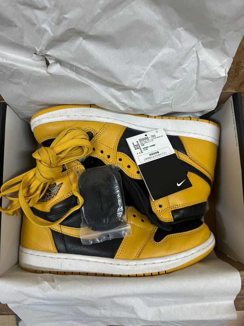 美品　NIKE エアジョーダン 1 high og パラン