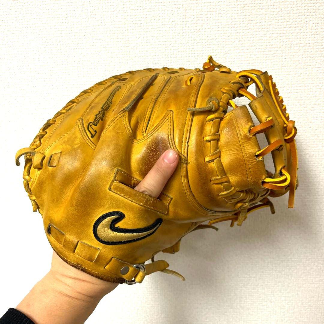 850 ナイキ ダイヤモンドエリートJ キップレザー 硬式 キャッチャーミット