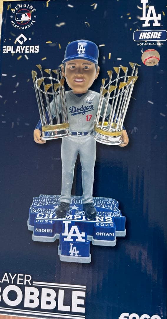 大谷翔平 バックトゥバック ワールドシリーズ チャンピオン フィギュア