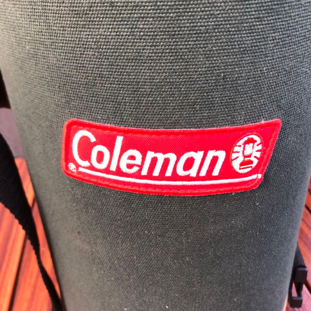 Colemanのグリーンランタン　収納ケース付き