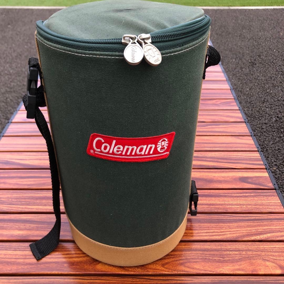 Colemanのグリーンランタン　収納ケース付き