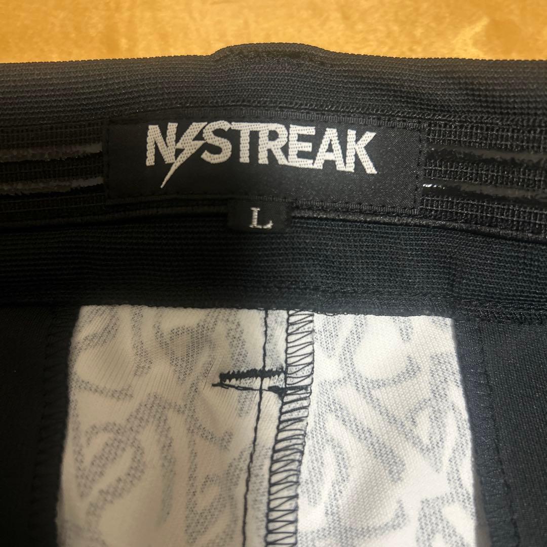 NSTREAKラグスポ半袖ポロ、ラグスポショートパンツ、帽子