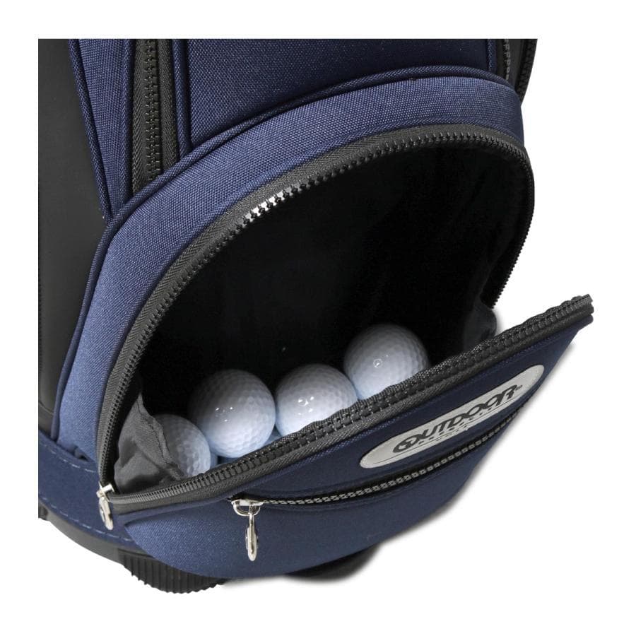 新品 OUTDOOR GOLF アウトドア ゴルフ キャディバッグ ブラック