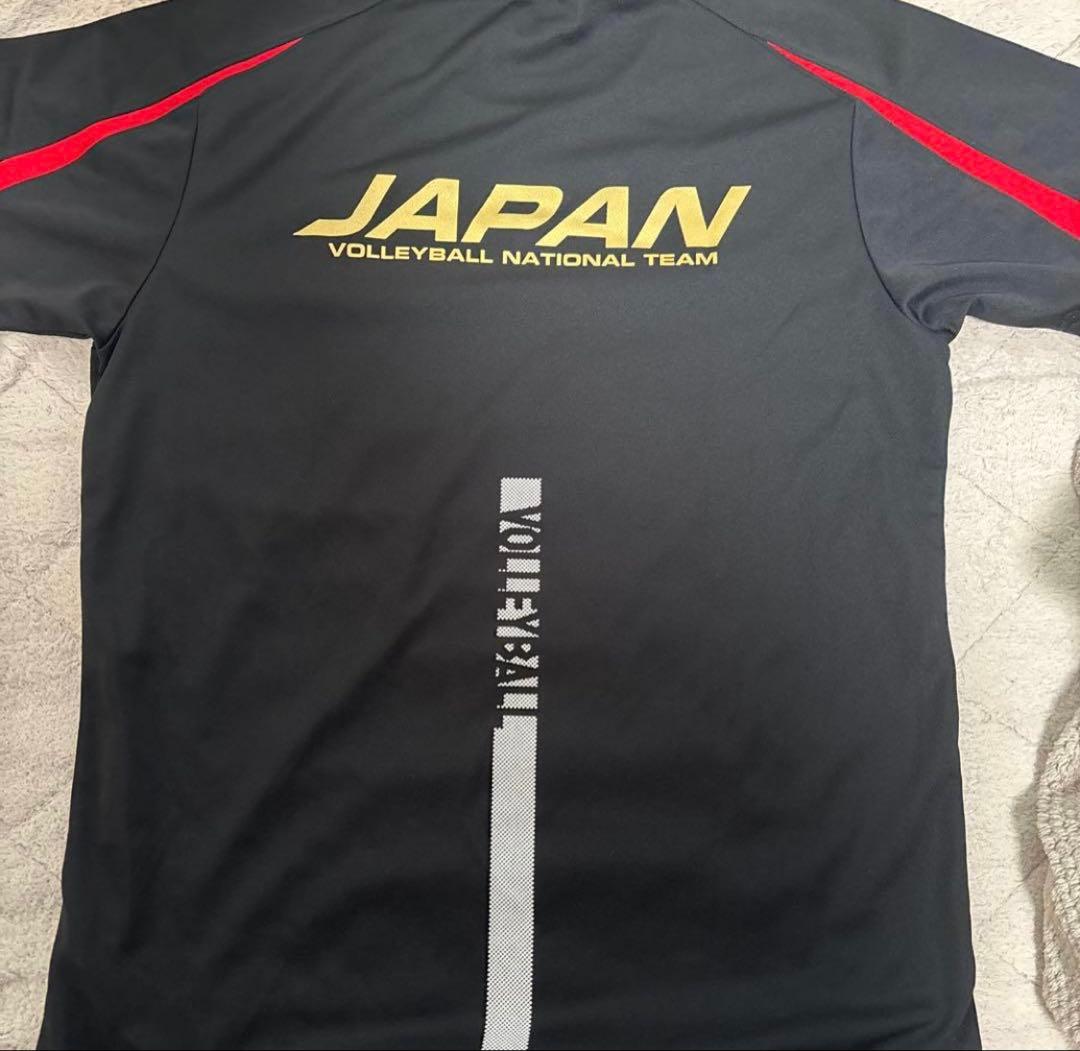 激レア！非売品！ asics 日本代表バレーボールシャツ XO ブラック