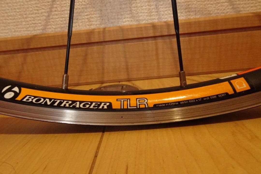 【値下げ】ボントレガー リムブレーキ用ホイール前後輪セット（TREK完成車付属）