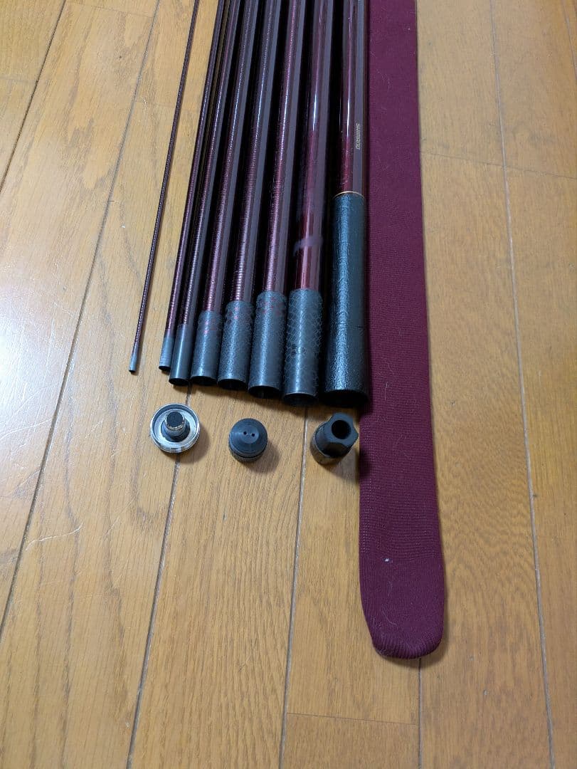 【値下げ】鮎竿 シマノ 香鱗 H2.5 85-90