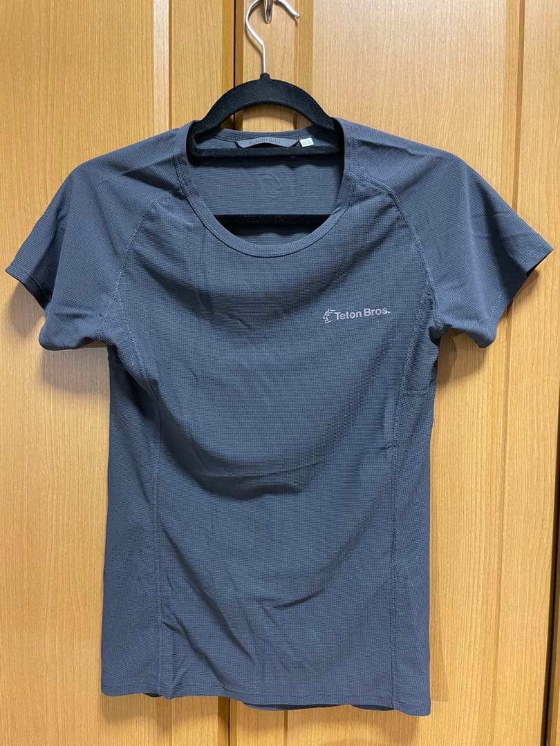 Teton Bros. WS ELV1000 Ｓ-S Tee M ガンメタル色