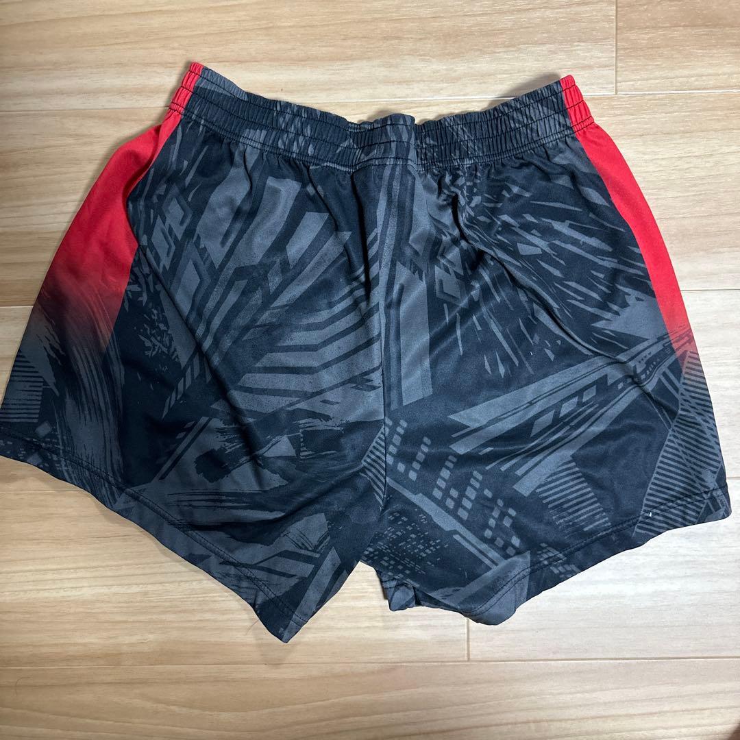 Mizuno バレーボールパンツ レッド/ブラック