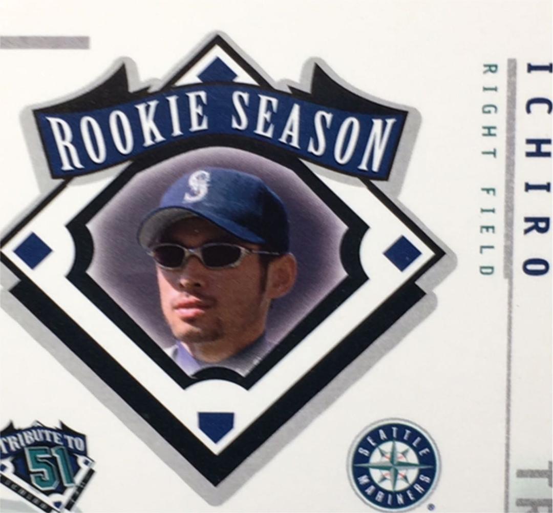 MLB公認 シアトル・マリナーズ  イチロー選手 カード 2001年 カード