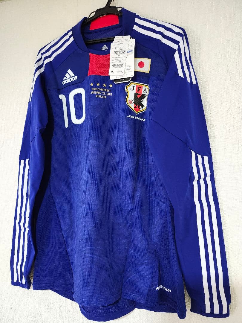 香川真司 日本代表 サッカー ユニフォーム 正規品 長袖 adidas