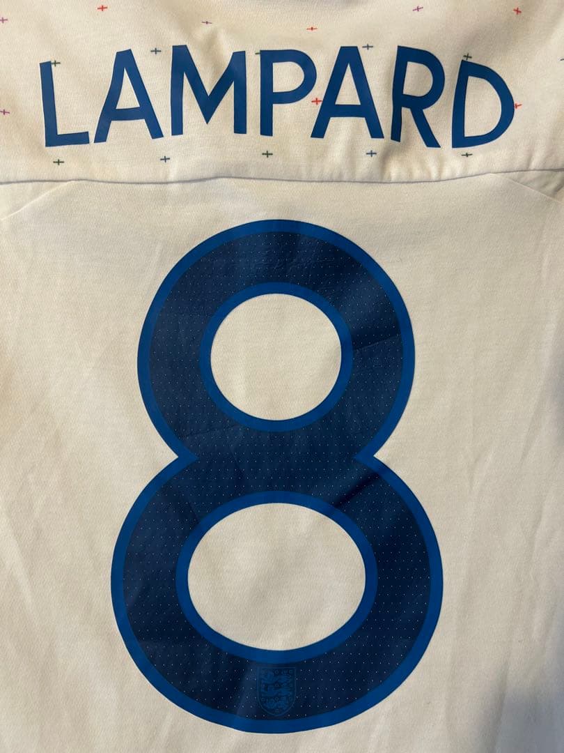 ランパード イングランド代表 2010/11 ホームユニフォーム タグ付き