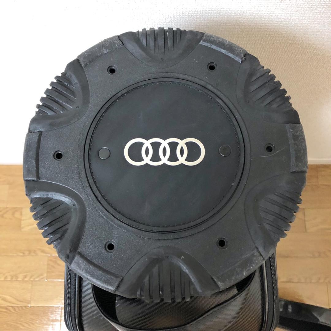 【激レア】 Audi アウディ ゴルフ キャディバッグ ブラック カーボン調