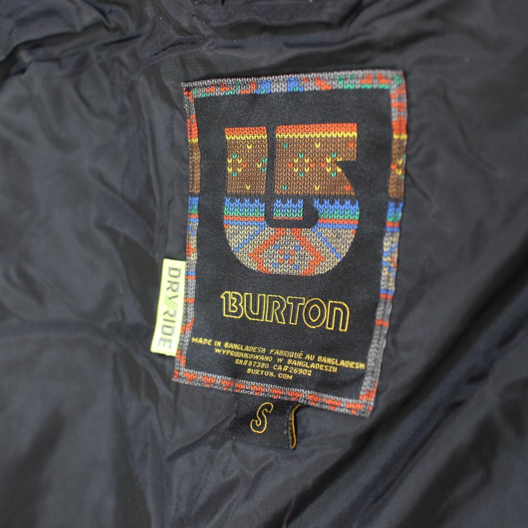 【極美品 高機能】厚地 高撥水【S】BURTON スノージャケット