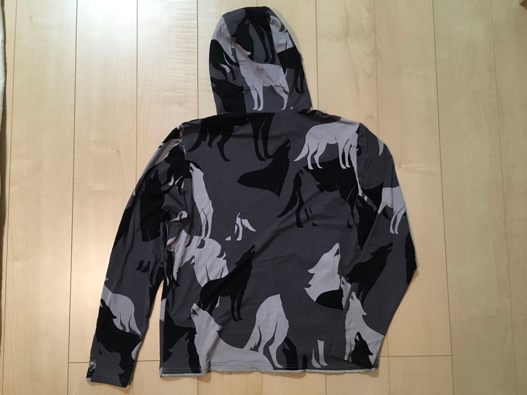 GREYSON グレイソン Cokato wolf柄 パーカー M（L）