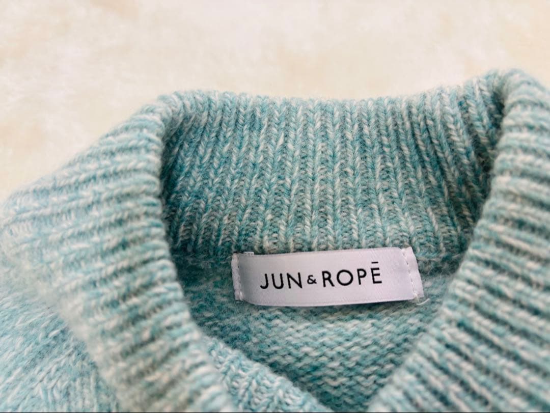 JUN&ROPE’ミックスヤーン　セーター　Sサイズ
