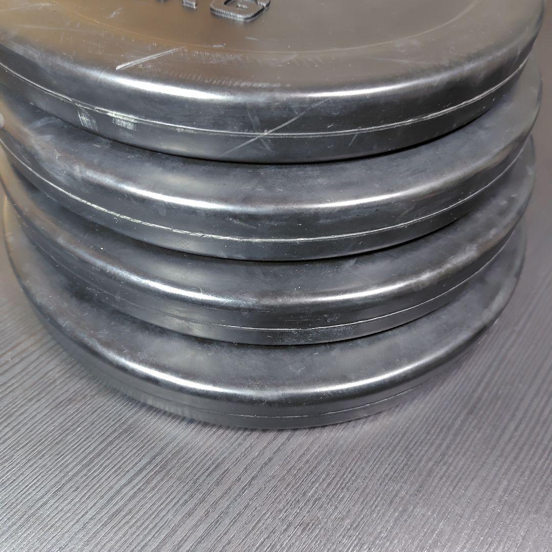 IVANKO 5kg 4枚 ラバーダンベルプレート ② 28mm イヴァンコ