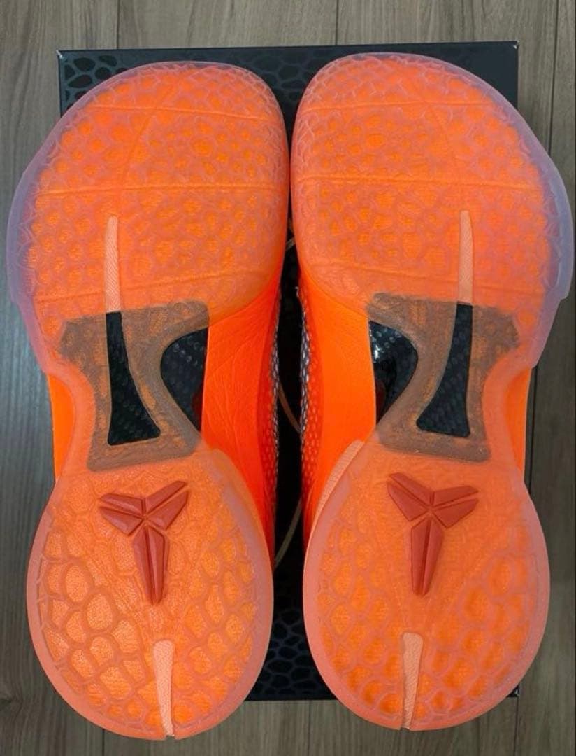 NIKE コービー6 プロトロトータルオレンジ 27.5㎝