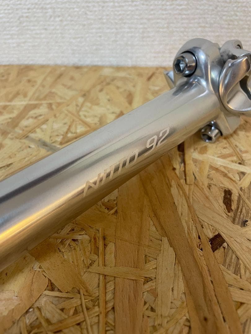 NITTO ニットー シートポスト S-92 300mm Φ27.2 シルバー