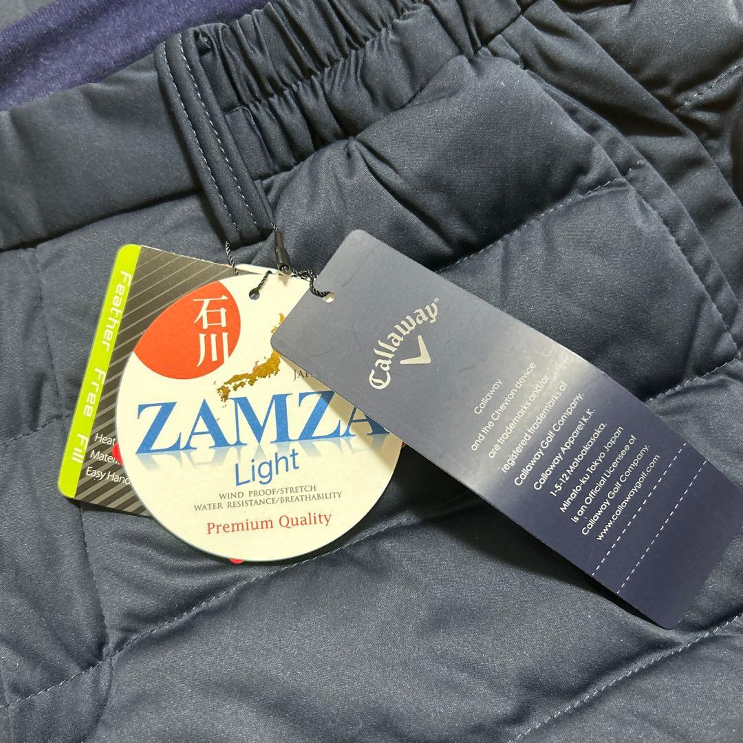 新品タグ付き　キャロウェイ　中綿パンツ　ネイビー　Lサイズ