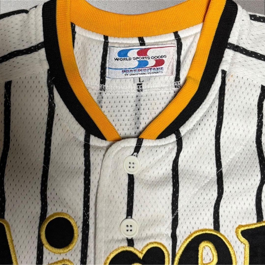 観戦 ユニフォーム 阪神タイガース 復刻版 レプリカ シャープ産業 Lサイズ