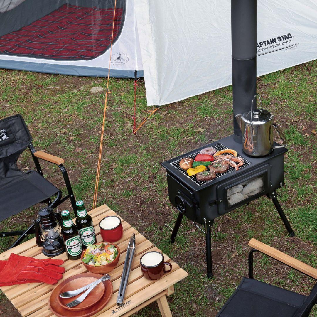 CAPTAIN STAG 薪ストーブ KAMADO　かまど