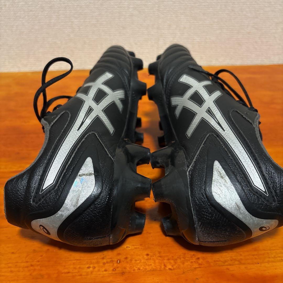ASICS DS LIGHT 25cm サッカー スパイク　黒