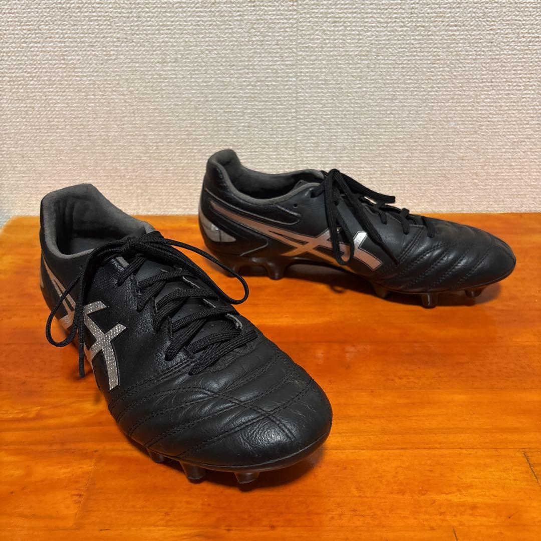 ASICS DS LIGHT 25cm サッカー スパイク　黒