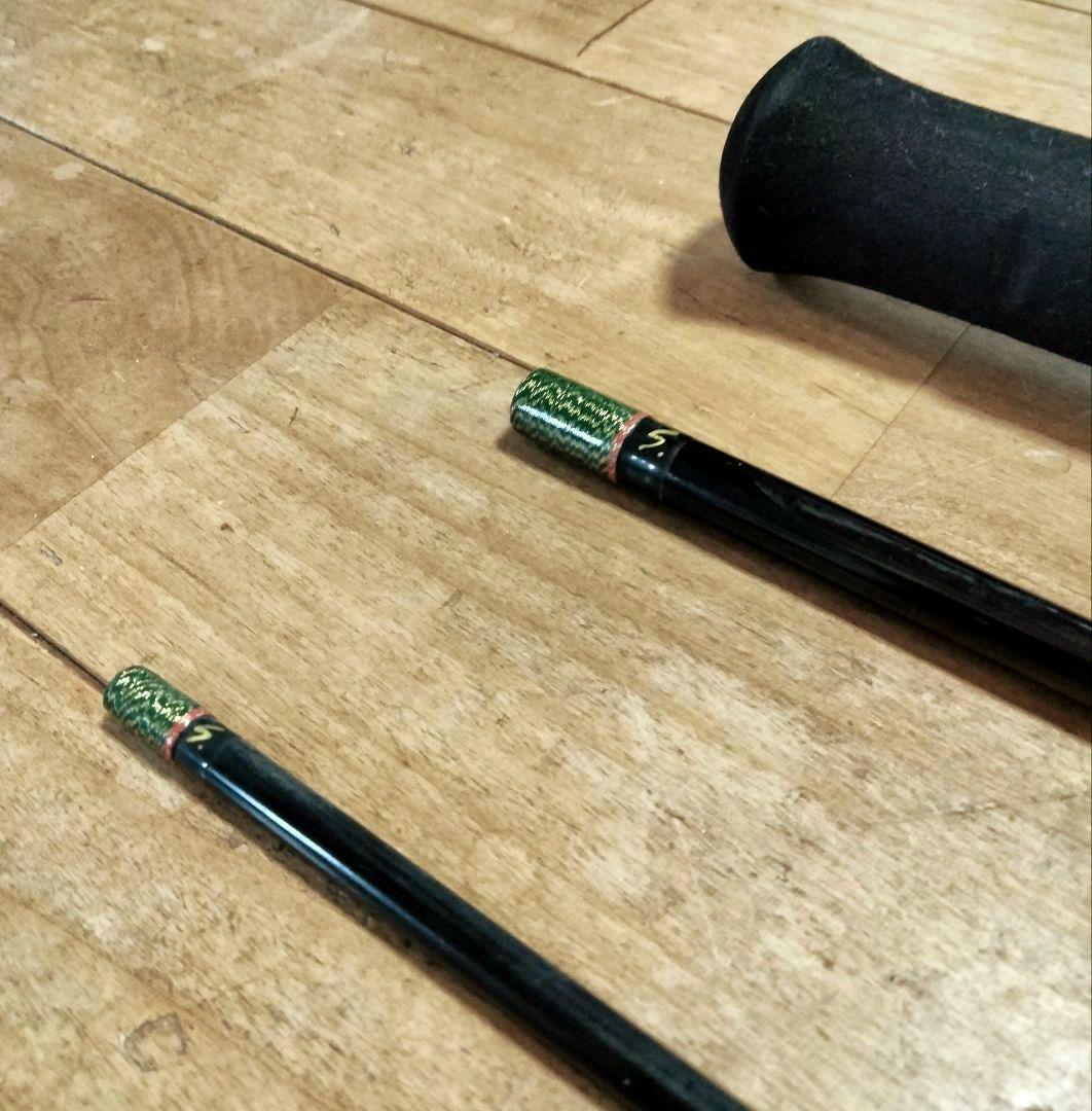 【美品】菊池工房　キクチクラフト　アンペックス　レイクトローリングロッド