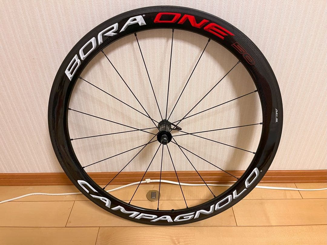 カンパニョーロ ボーラワン50 AC3 シマノ11/12速対応 バッグ付 美品