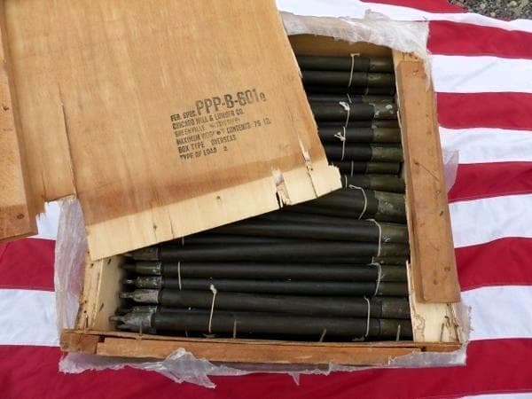 1968” 米軍実物 ナム戦 デッド!　テントポール　6本セット 軍幕 299