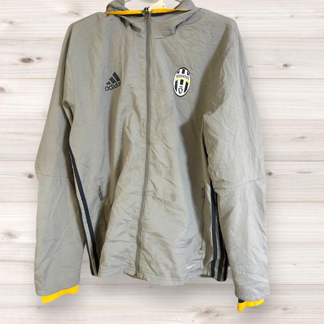 国内未発売　Juventus naylon jacket adidas GRAY