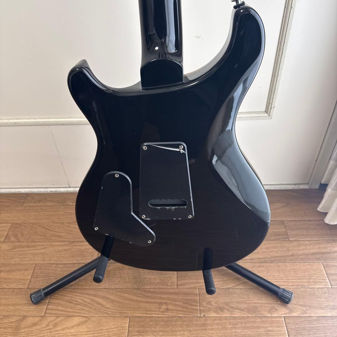 PRS SE Custom24 Black Gold Burst ロックペグ付き