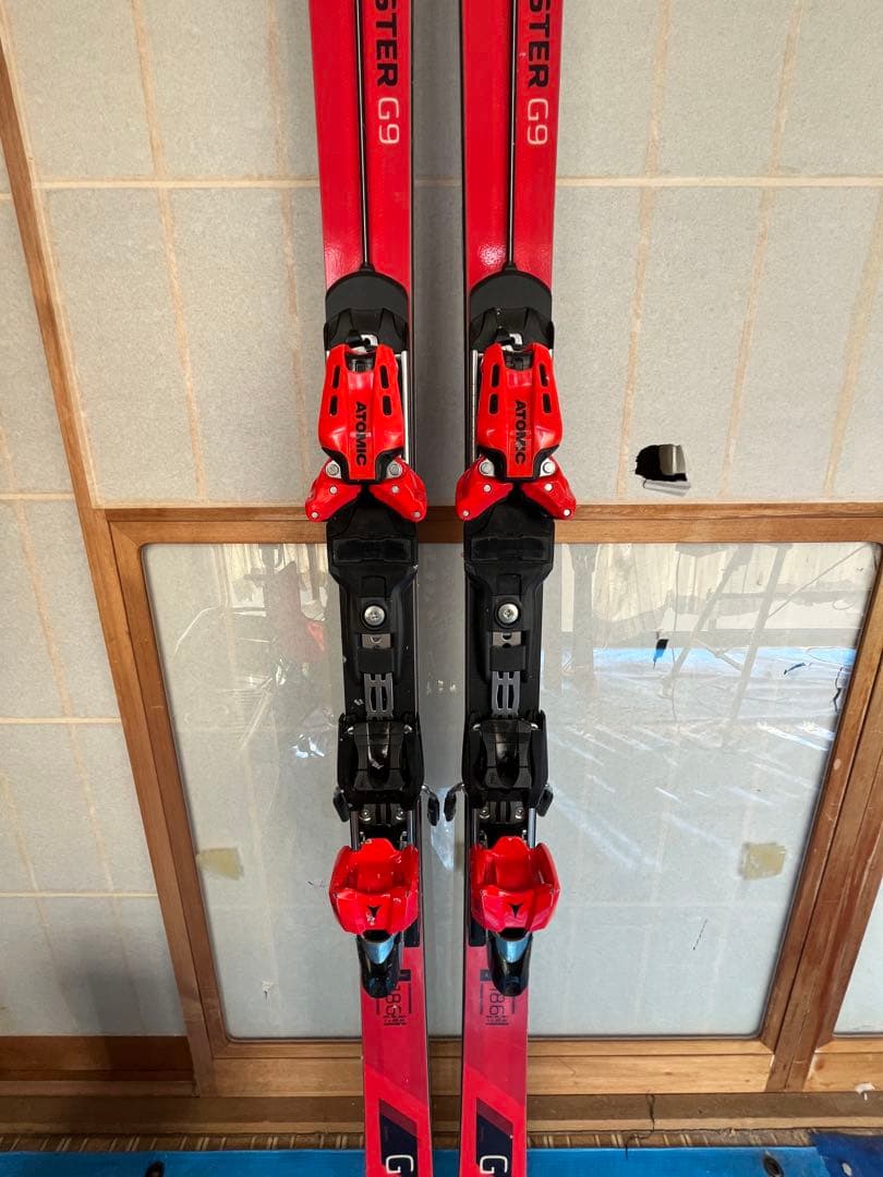 Atomic Redster G9 スキー ビンディング付き186