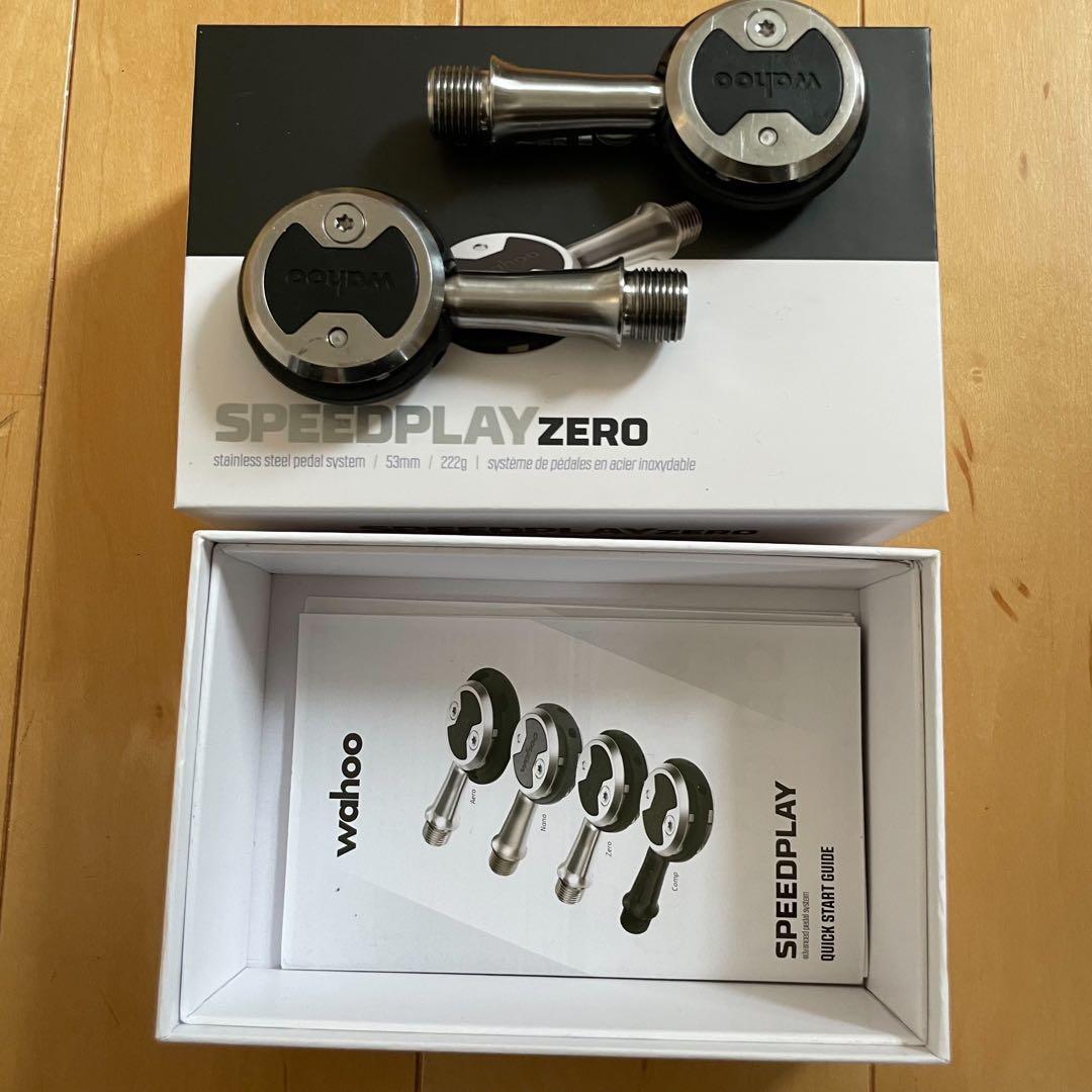 ［美品］wahoo SPEEDPLAY ZERO ビンディングペダル