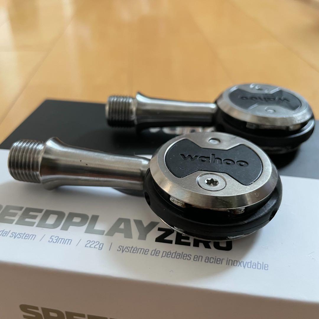 ［美品］wahoo SPEEDPLAY ZERO ビンディングペダル