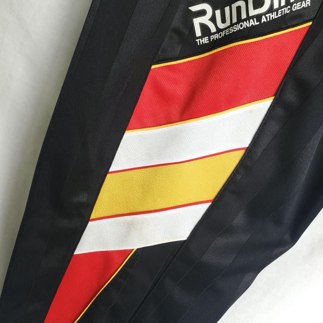 90s オールドMIZUNO RunBird ジャージ トラックパンツ 黒