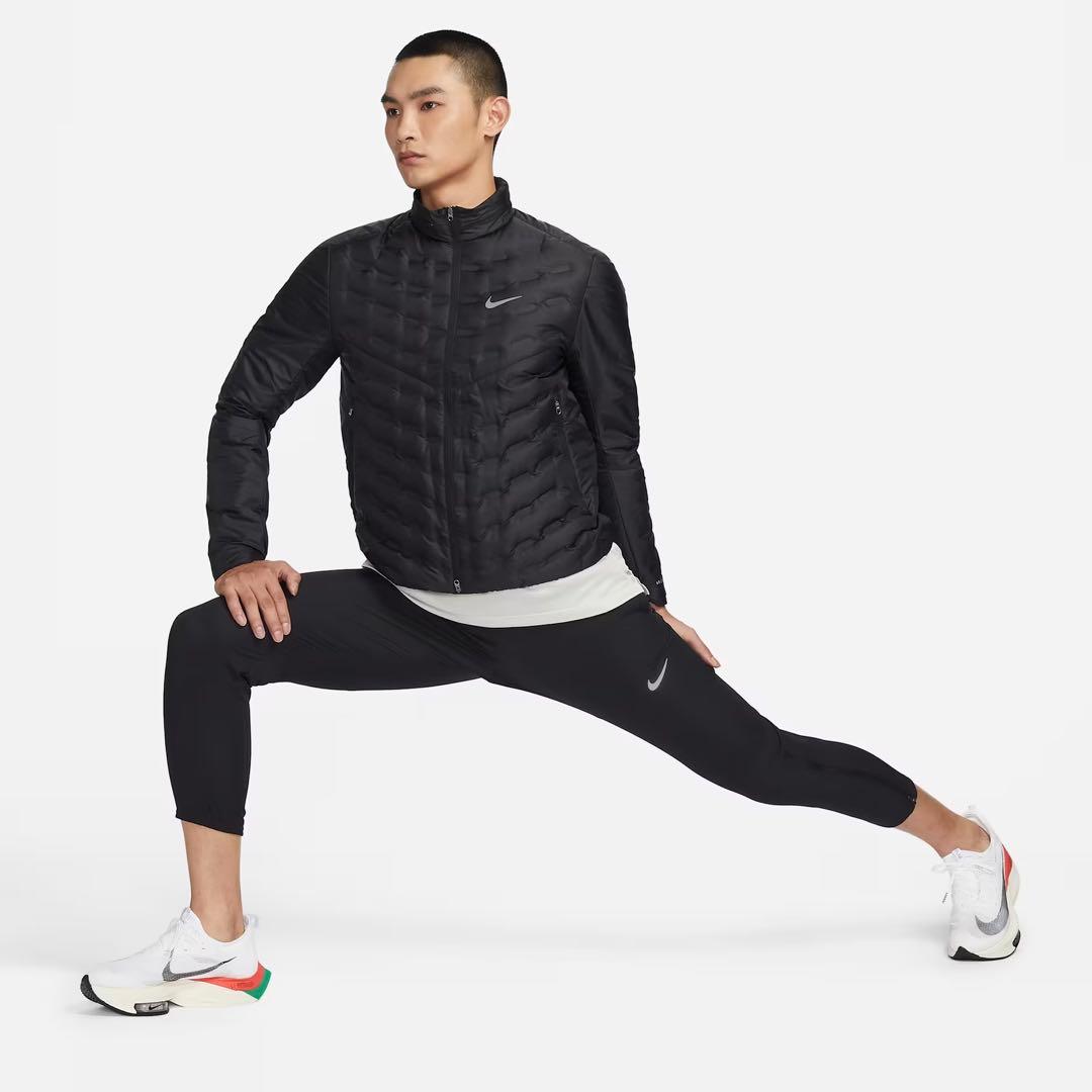ナイキ エアロロフト メンズ レペル ダウン ランニングジャケット 2XL 黒