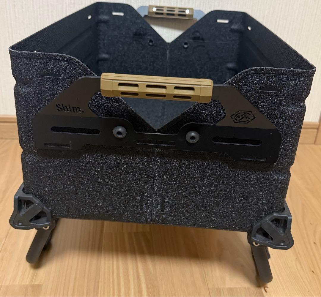 スノーピーク　シェルフコンテナ25 バリスティクス グリップ　レッグ　カスタム