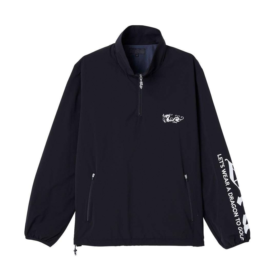 LEON掲載 ダンスウィズドラゴン テックスラウンド ストレッチZIPブルゾン