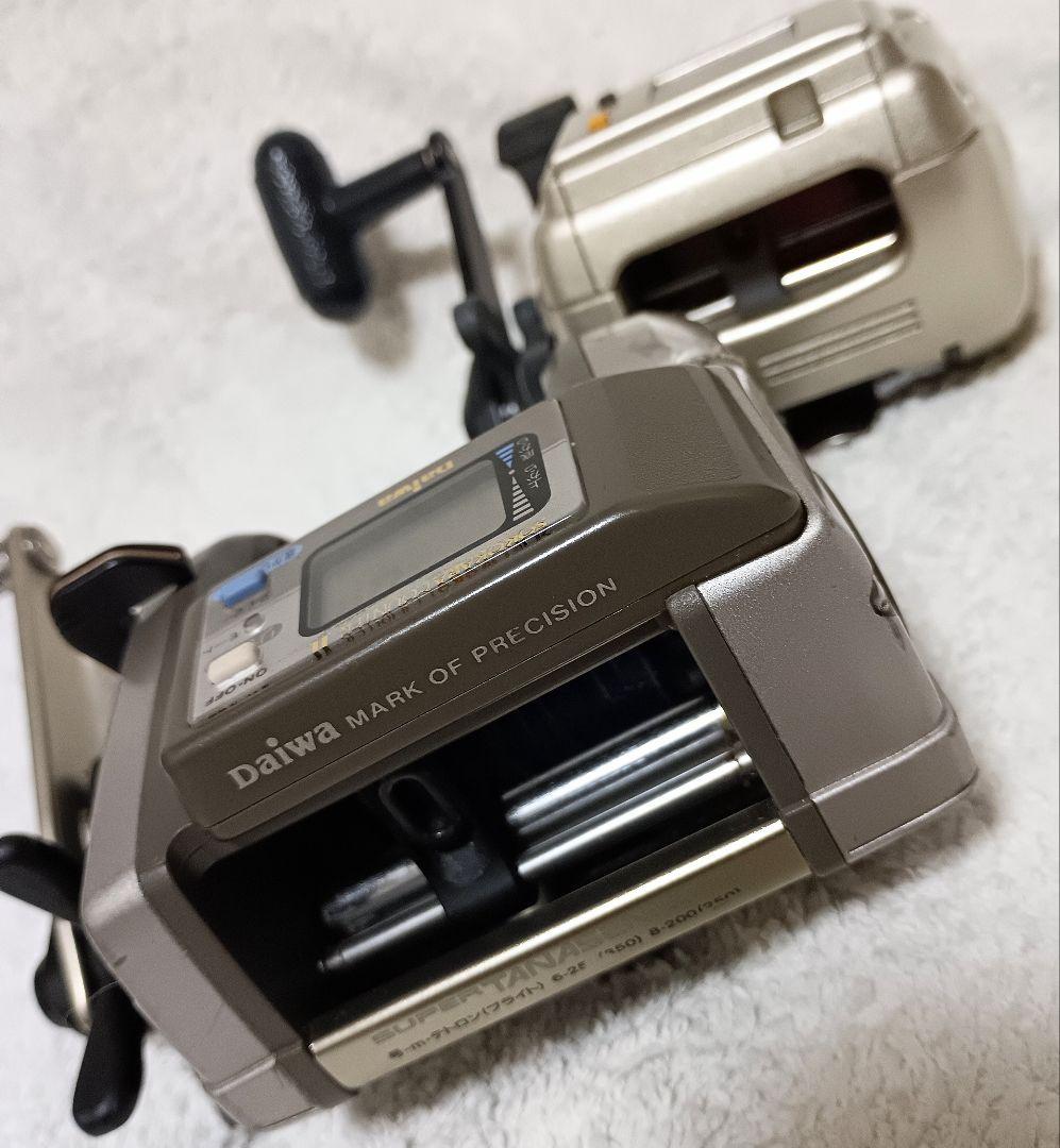 ダイワスーパータナセンサーX500 シマノ小船2000EV深度カウンター付リール