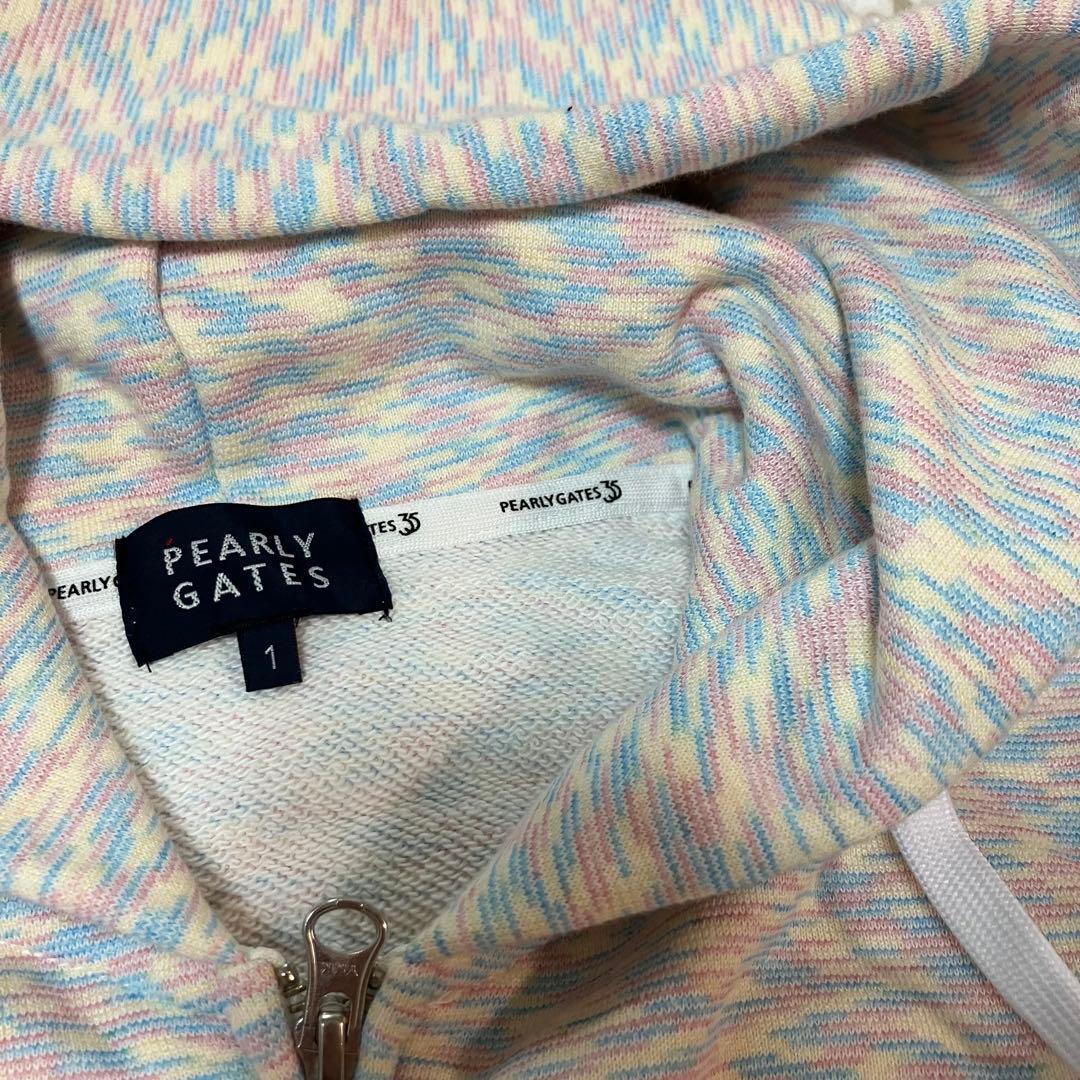 【限定品】PEARLY GATES35周年記念 スウェットパーカー ダブルジップ