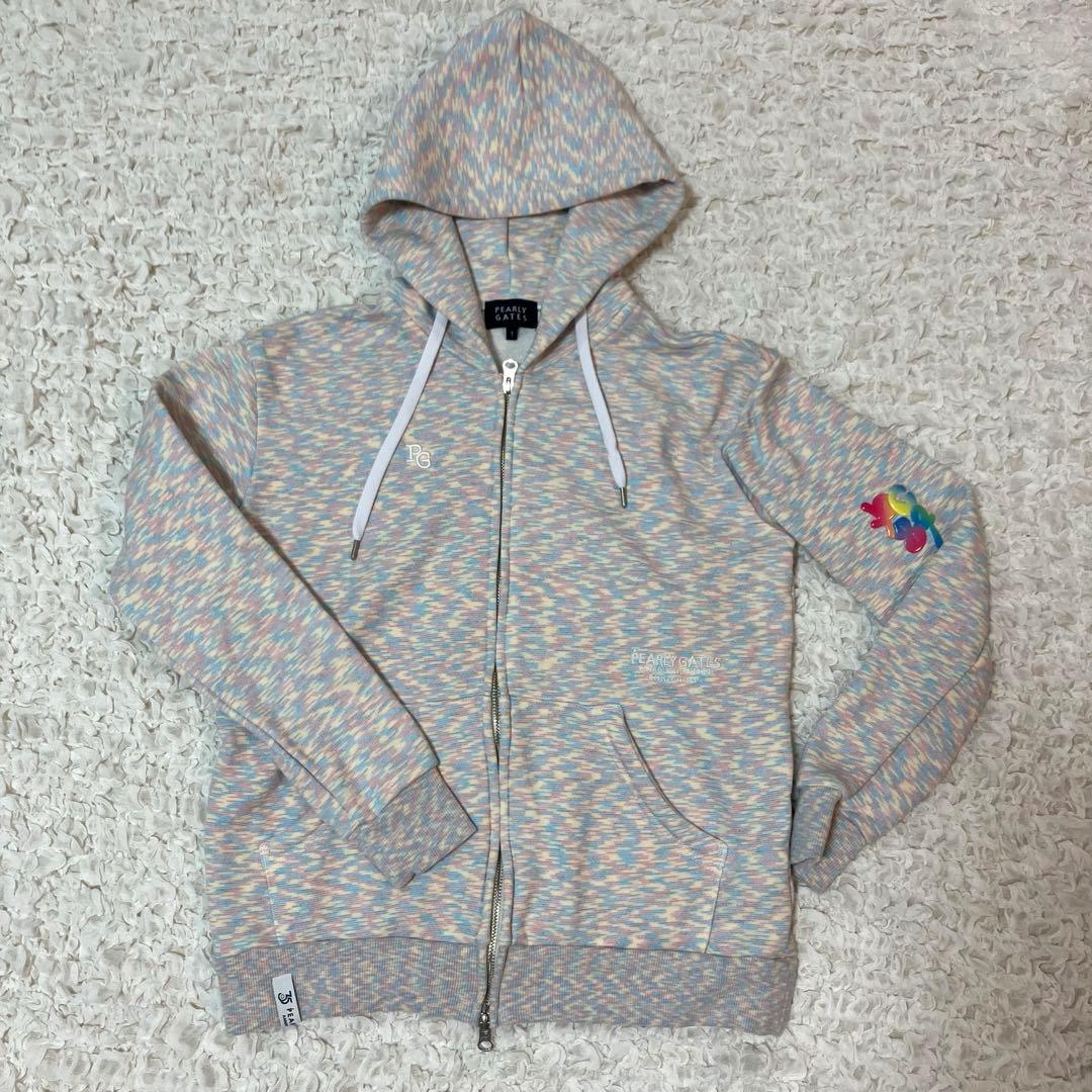 【限定品】PEARLY GATES35周年記念 スウェットパーカー ダブルジップ