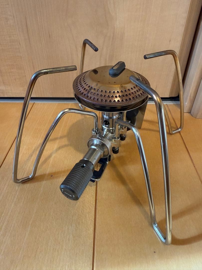 使用わずか　SOTO ST-340 シングルバーナー　つまみ交換済
