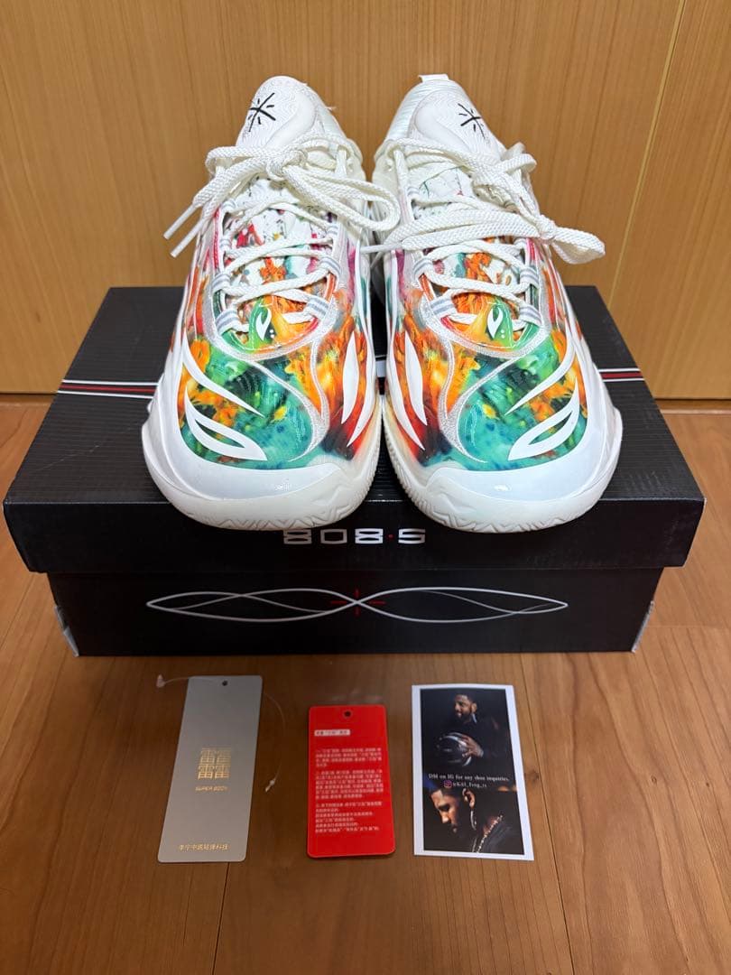 リーニン　Wade 808 5 Ultra V2「花火」US9 26.5センチ