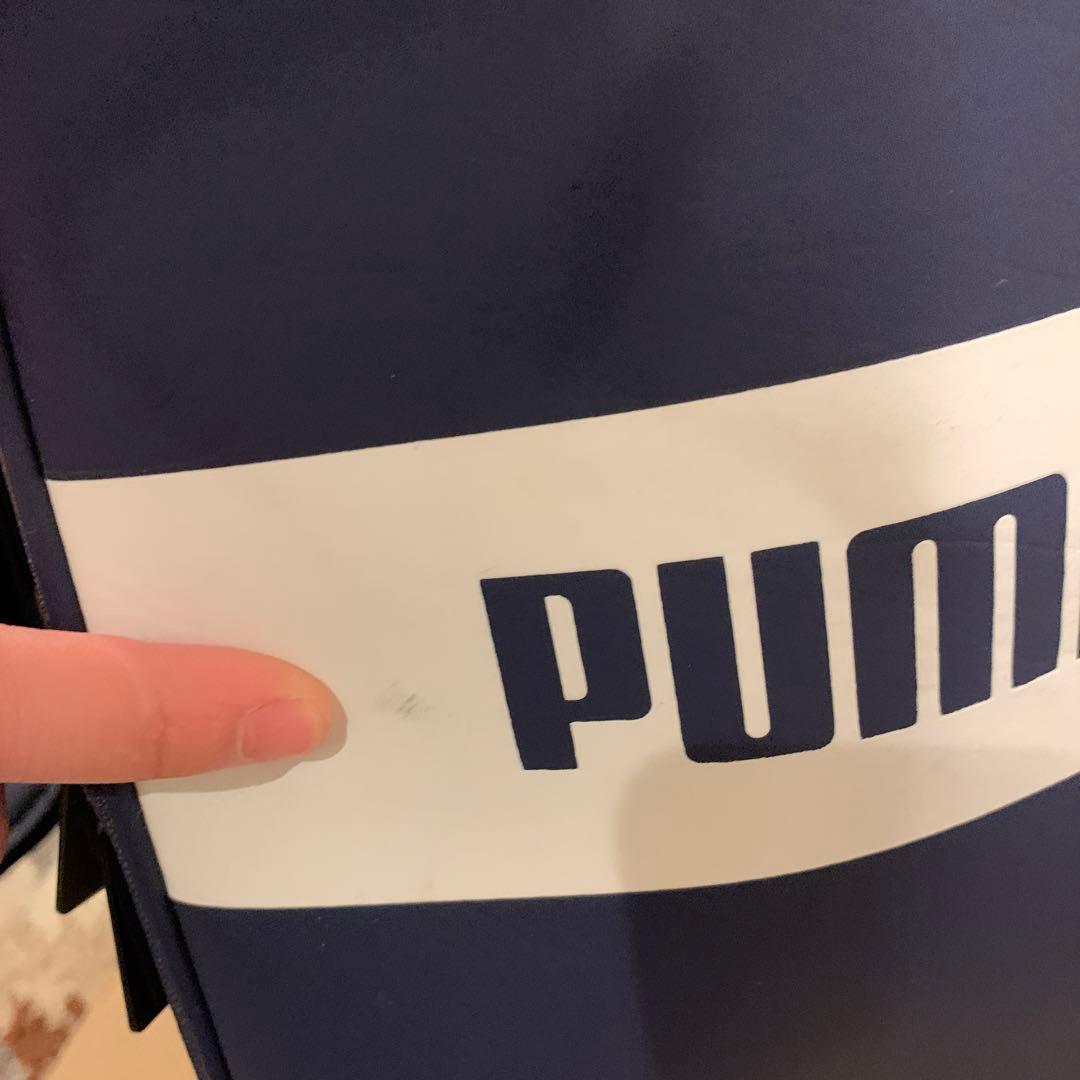 黒染め様⭐︎PUMA キャディーバッグ　ネイビー