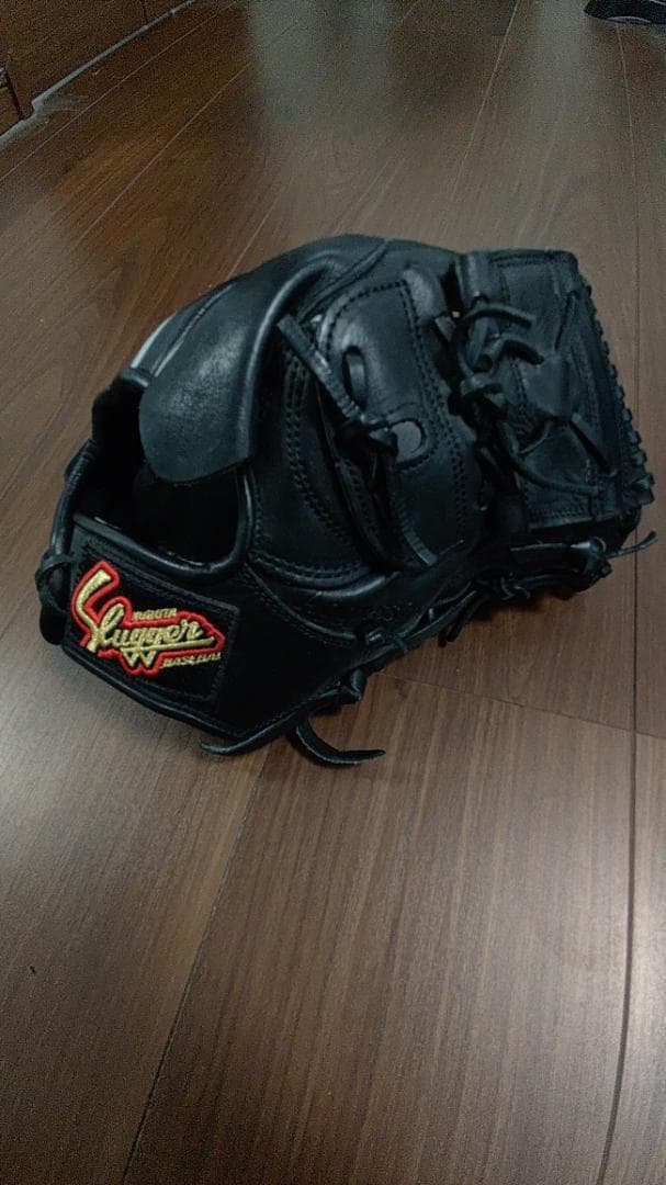 スラッガー 軟式グローブ 黒 右投げ