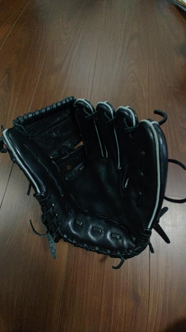 スラッガー 軟式グローブ 黒 右投げ